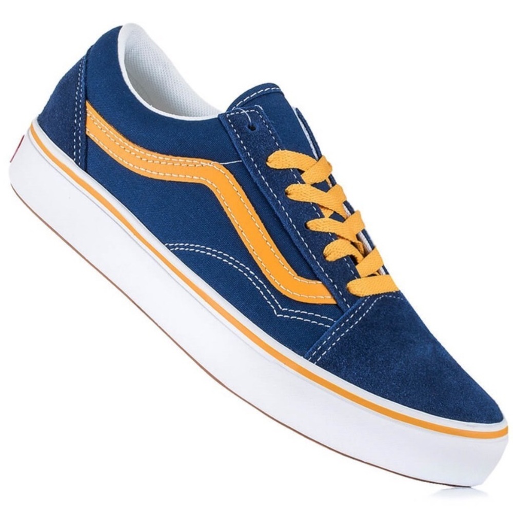 Vans Off The Wall Comfy Cush Suede Old Skool Sneaker- Kid’s Sz 2